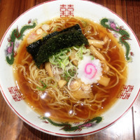 「復活  昔ながらの中華そば  480円」@久臨 ダイバーシティ東京プラザ店の写真