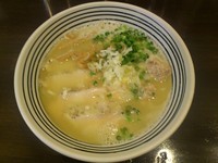 「純鶏白湯(塩)＋鶏チャーシュー」@鶏々 TORIDORIの写真