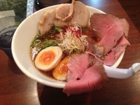 「和牛蕎麦超贅沢三昧 1200円」@東京ましこ亭の写真