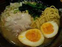 「味玉麺(６月のサービス価格500円)」@横浜家系ラーメン 麺之家の写真