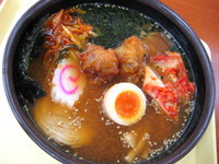 「パワーアップ佐野ラーメン￥１，０００」@東北自動車道 佐野SA 上りスナックコーナーの写真