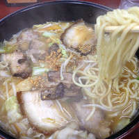 「みそ味チャンポン大盛り」@熊きちの写真