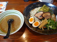 「厚切り炙りとろ肉つけ麺」@二代目 五山 新堀川店の写真