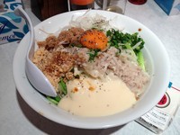 「まぜそば(醤油) + チーズ」@麺処 MAZERU 代々木店の写真