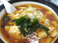 「トーフラーメン」@レストラン大手門の写真