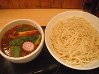 「辛つけ麺（大）」@麺創 玄古 新宿御苑店の写真
