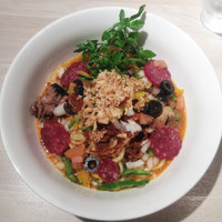 「創作まぜそば  ピザソバ  800円」@ajito ismの写真