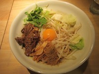 「油そば（７００円）」@麺家 とき田 ピーアークおゆみ野店の写真