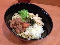 「浜そば（並盛）」@油そば専門店 浜そば 本店の写真