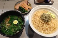 「【限定】昆布水の和風つけ麺 800円」@中華蕎麦 瑞山（ZUIZAN）の写真