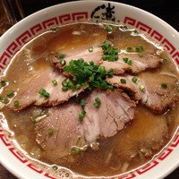 「チャーシュー麺」@東京煮干中華そば 三三㐂 大森の写真