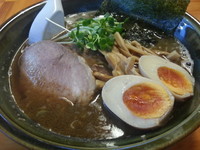 「【夜の部】濃い口醤油らーめん大盛り￥880」@あぢとみ食堂の写真