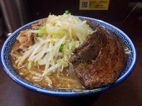 「チャーシュー麺 大盛(850円)」@ぼり・うむ 西早稲田本店の写真