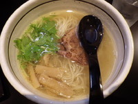 「塩らぁめん」@麺屋 焔の写真