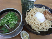 「煮干しつけ麺〖期間限定〗＋α」@MENYA 食い味の道有楽の写真