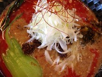 「担々麺（辛口） 800」@中華そば 華丸の写真