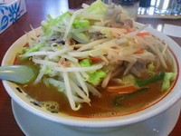 「野菜カレーラーメン 700円」@ラーメンねぎっこ 北福島店の写真