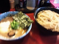 「つけめん大盛」@二代目狼煙 本店 葉隠製麺の写真