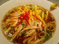 「スープのある冷やし中華　720円」@らあめん花月嵐 大森町店の写真