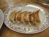 「餃子231円(無料券で無料)＆サンマーメン480円」@餃子の王将 西日暮里店の写真