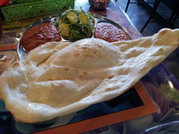 「Bランチセット（ドリンク付）（激辛・ナン選択）　700円」@インド料理 ラム ひたちなか店の写真