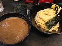 「濃厚豚骨つけ麺（並）＋のり増し、800円＋100円」@無鉄砲 つけ麺 無極の写真