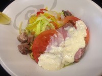 「本日夜限定10食 お野菜でできてるまぜそば 750円」@麺処 晨輝 shinkiの写真