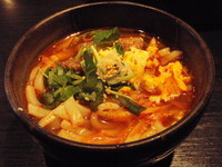 「カルビうどんハーフ　【210円】」@焼肉せんりゅう 柏の葉店の写真