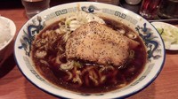 「中華そば＋ライス」@富山ブラックラーメン だらんま 神田本店の写真
