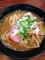 「煮干しらーめん(ストレート麺)￥７５０」@良温(Ra-on)の写真