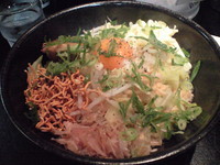 「特製まぜそば（850円）」@BOMBA家 湘南台本店の写真