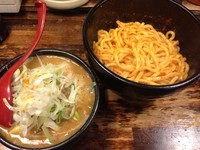 「辛味噌つけめん（辛あつもり２辛） 890」@麺処 花田 上野店の写真