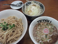 「つけめん+野菜」@つけめんTETSU ラクーア店の写真