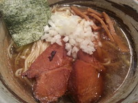 「冷やし煮干し中華そば（醤油）￥680」@麺味庵 和（NAGOMI）の写真