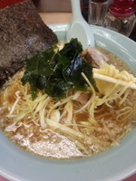 「ネギラーメン小650円」@ラーメンショップ 鹿浜の写真