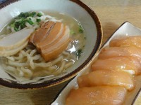 「大東寿司そばセット」@元祖 大東そばの写真