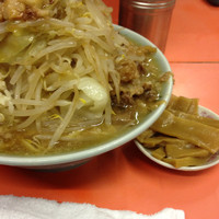 「らーめん＋メンマ」@ラーメン富士丸 神谷本店の写真