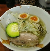 「塩玉麺」@旬麺しろ八の写真