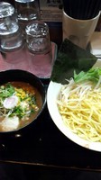 「特製つけ麺(醤油)　1000円」@麺屋33の写真