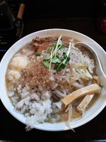 「超濃厚煮干中華そば」@つけ麺 らーめん 研究所の写真