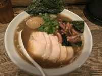 「特製烏賊干し鶏白湯醤油そば\980」@新橋 纏の写真