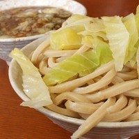 「肉ねぎつけうどん￥500」@手打ちうどん とだの写真
