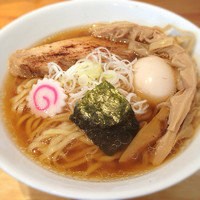 「醤油ラーメン」@中華そば・もりそば 順風の写真