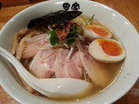 「【夏季限定】特製冷やしら～めん￥950」@中華そば田家 ふくふくの写真