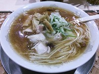 「稲庭中華そば　770円」@食堂 七彩の写真