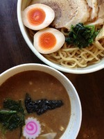 「特製つけ麺（１,０８０円）・中盛り（１００円）」@ニ升屋の写真