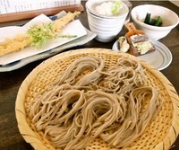 「穴子天ざるセット(980円)」@うずら家の写真