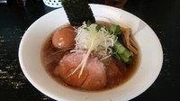 「醤油ラーメン＋紅茶の味玉」@麺処 晨輝 shinkiの写真