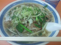 「レバソバ￥700」@ふく龍の写真