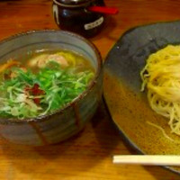 「塩つけ麺」@つけ麺 本丸 栄店の写真